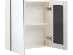 Beliani Peilikaappi Valkoinen 60 X 60 Cm Navarra Best