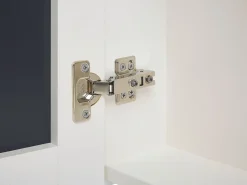 Beliani Peilikaappi Valkoinen 60 X 60 Cm Navarra Best