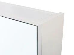 Beliani Peilikaappi Valkoinen 60 X 60 Cm Navarra Best