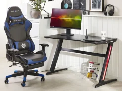 Beliani Pelipoyta Led-Valo Musta 120 X 60 Cm Darfur Outlet