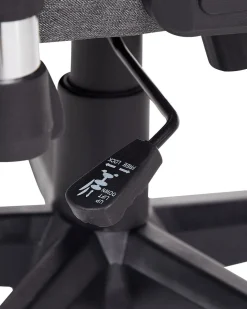 Beliani Pelituoli Kangas Tummanharmaa Warrior Best