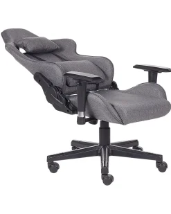 Beliani Pelituoli Kangas Tummanharmaa Warrior Best