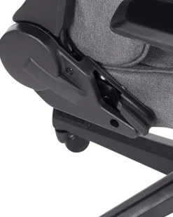 Beliani Pelituoli Kangas Tummanharmaa Warrior Best