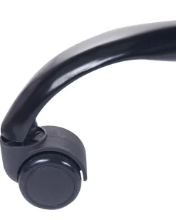 Beliani Pelituoli Keinonahka Led-Valo Musta Gleam Best Sale