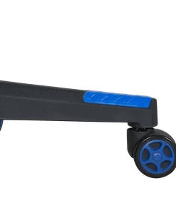 Beliani Pelituoli Keinonahka Musta/Tummansininen Gamer Shop