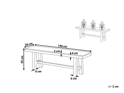 Beliani Penkki Musta Scania Sale