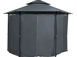 Beliani Pihakatos Tummanharmaa Portel Discount