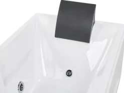 Beliani Poreamme Oikeak. Led-Valot Valkoinen 169 X 81 Cm Artemisa New