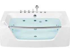 Beliani Poreamme Valkoinen 170 X 85 Cm Barranca Best