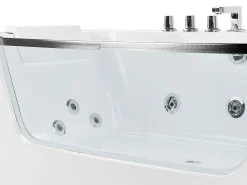 Beliani Poreamme Valkoinen 170 X 85 Cm Barranca Best