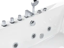 Beliani Poreamme Valkoinen 170 X 85 Cm Barranca Best