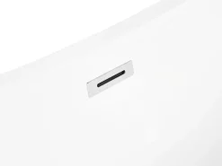 Beliani Poreamme Vapaasti Seisova Led-Valot Valkoinen 180 X 85 Cm Antigua Cheap