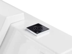 Beliani Poreamme Vapaasti Seisova Valkoinen 170 X 80 Cm Oyon Hot