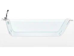 Beliani Poreamme Vapaasti Seisova Valkoinen 170 X 80 Cm Oyon Hot