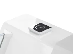 Beliani Poreamme Vapaasti Seisova Valkoinen 170 X 80 Cm Oyon Hot