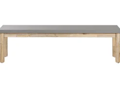 Beliani Poytaryhma 6-Istuttava - Poyta Ja 2 Penkkia Harmaa Ostuni Online