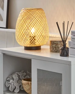 Beliani Poytavalaisin Bambu Vaalea Puu Bomu Outlet