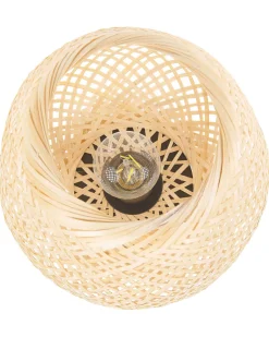 Beliani Poytavalaisin Bambu Vaalea Puu Bomu Outlet