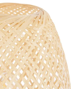 Beliani Poytavalaisin Bambu Vaalea Puu Bomu Outlet