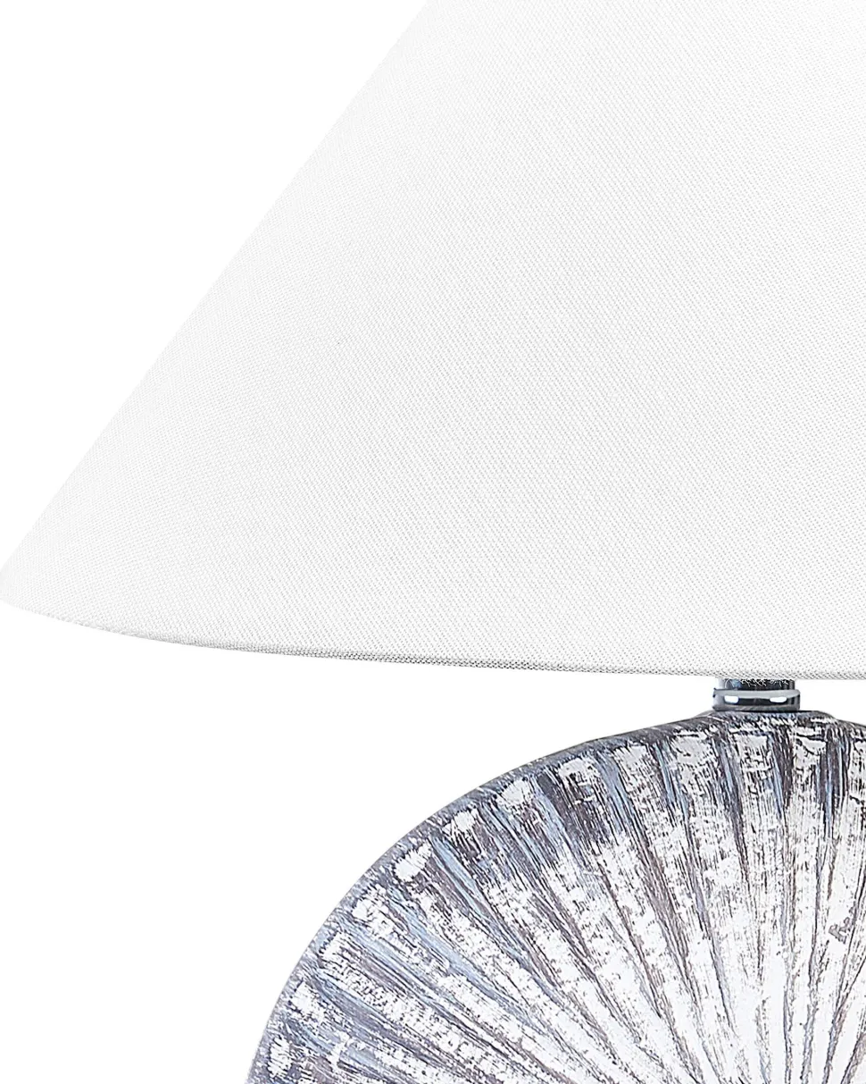 Beliani Poytavalaisin Keraaminen Kartio Harmaa Yuna Flash Sale