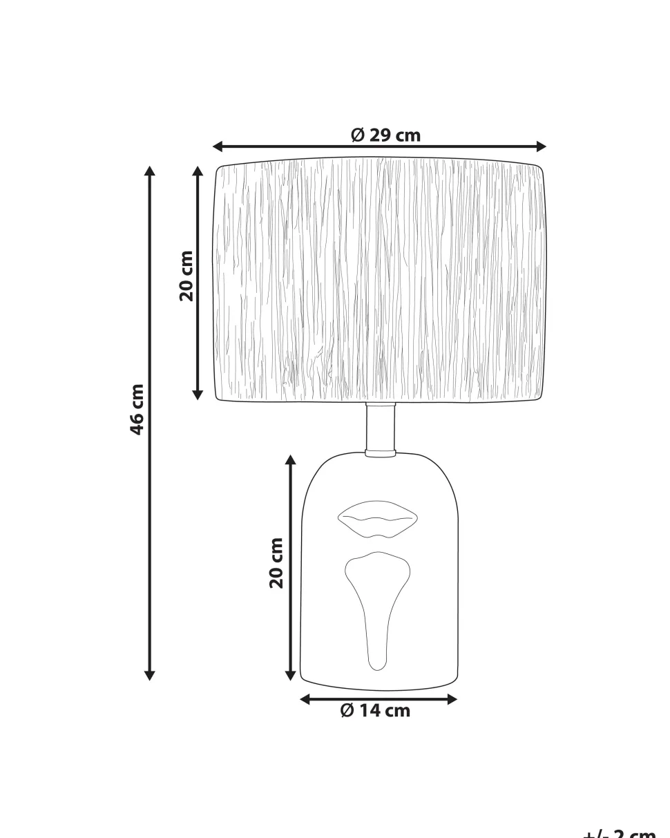 Beliani Poytavalaisin Keraaminen Valkoinen Jubones Cheap