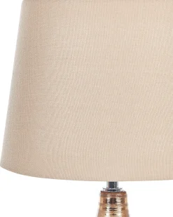 Beliani Poytavalaisin Keraaminen Kullanruskea Wari Fashion