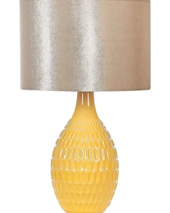 Beliani Poytavalaisin Keraaminen Keltainen Haddas New