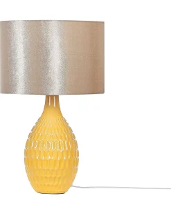 Beliani Poytavalaisin Keraaminen Keltainen Haddas New