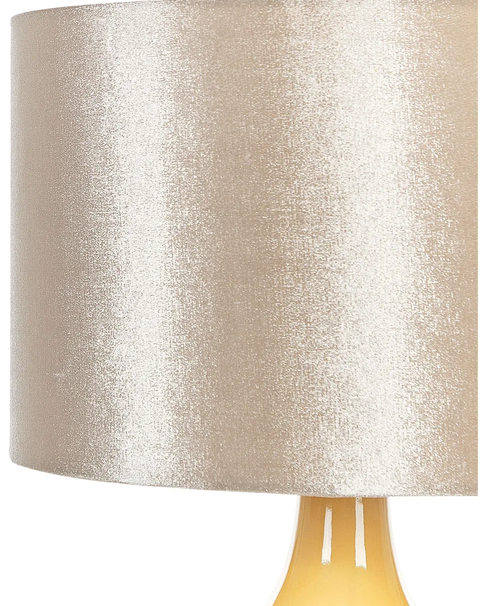 Beliani Poytavalaisin Keraaminen Keltainen Haddas New