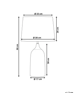 Beliani Poytavalaisin Keraaminen Harmaa Georgina Hot