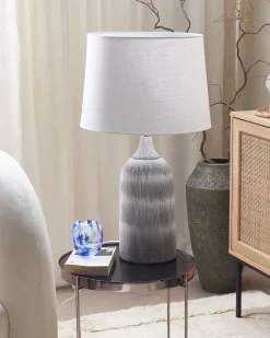 Beliani Poytavalaisin Keraaminen Harmaa Georgina Hot