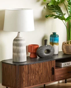 Beliani Poytavalaisin Keraaminen Harmaa Georgina Hot