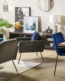 Beliani Poytavalaisin Keraaminen Harmaa Georgina Hot