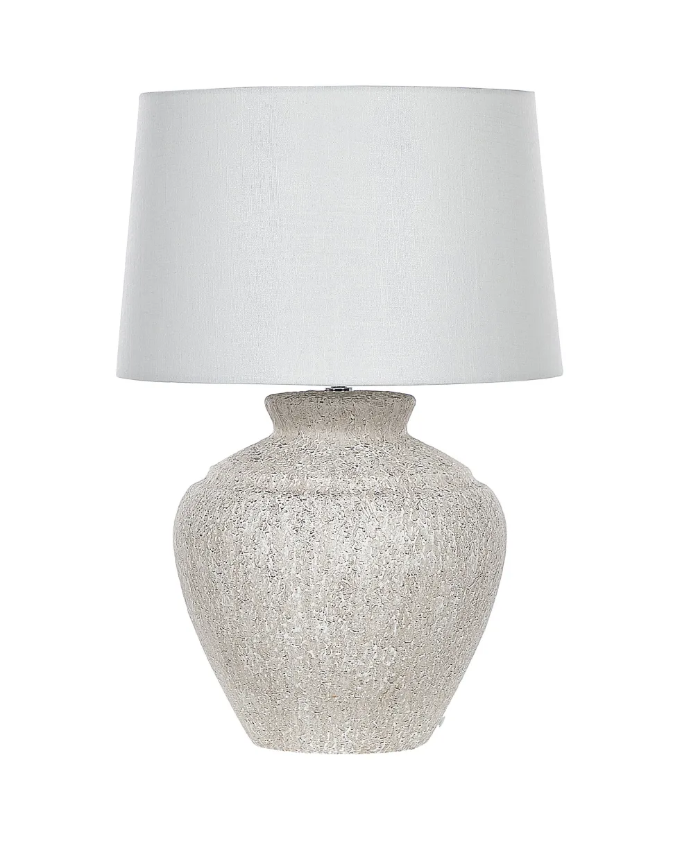 Beliani Poytavalaisin Keraaminen Kermanvalkoinen Caine Hot