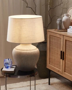 Beliani Poytavalaisin Keraaminen Kermanvalkoinen Caine Hot