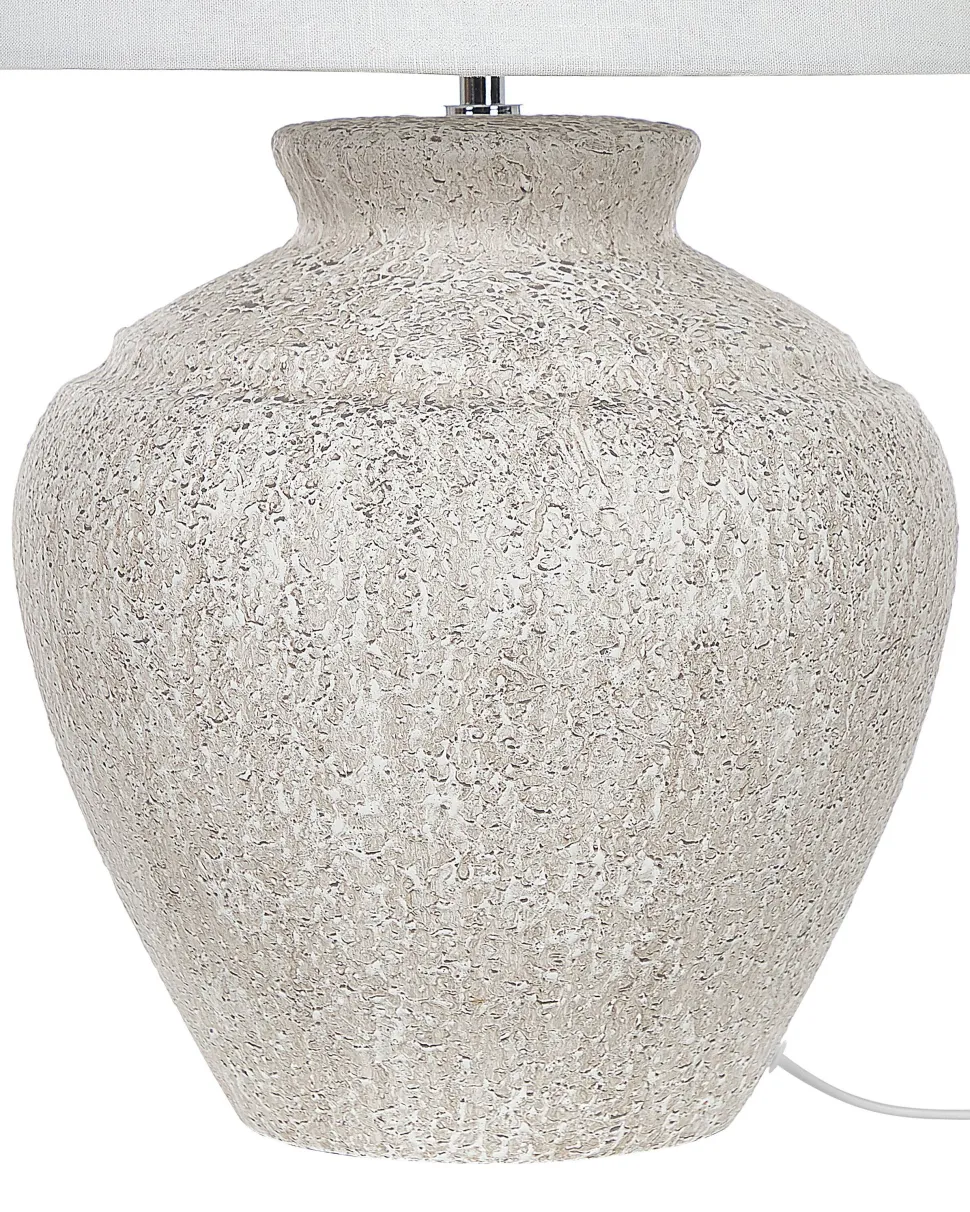 Beliani Poytavalaisin Keraaminen Kermanvalkoinen Caine Hot