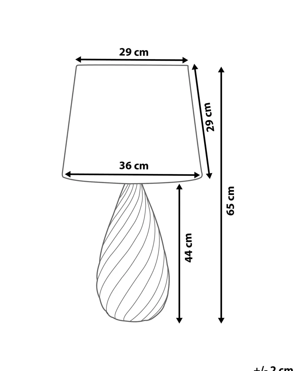Beliani Poytavalaisin Keraaminen Hopea/Valkoinen Visela Online