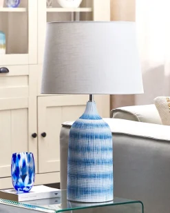 Beliani Poytavalaisin Keraaminen Sininen Georgina Discount