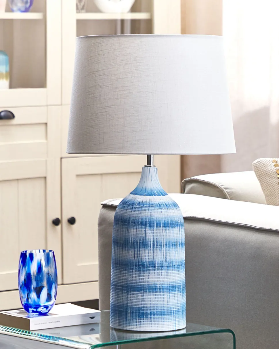 Beliani Poytavalaisin Keraaminen Sininen Georgina Discount