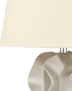 Beliani Poytavalaisin Keraaminen Valkoinen/Kulta Allika Shop