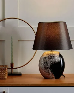 Beliani Poytavalaisin Keraaminen Hopea/Musta Argun Sale