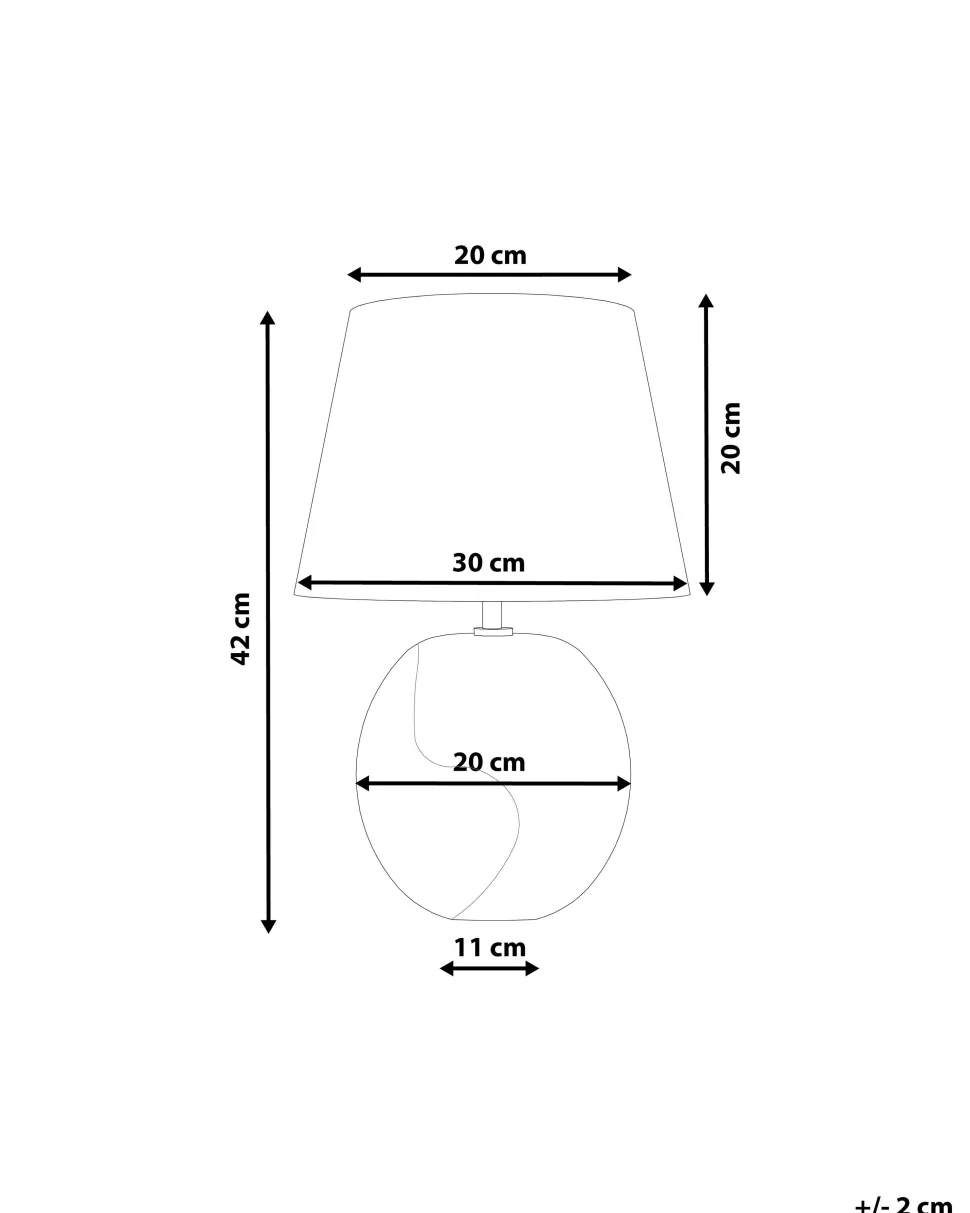 Beliani Poytavalaisin Keraaminen Hopea/Musta Argun Sale