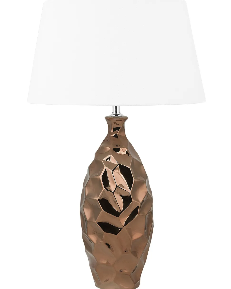 Beliani Poytavalaisin Keraaminen Kullanruskea Tori Flash Sale