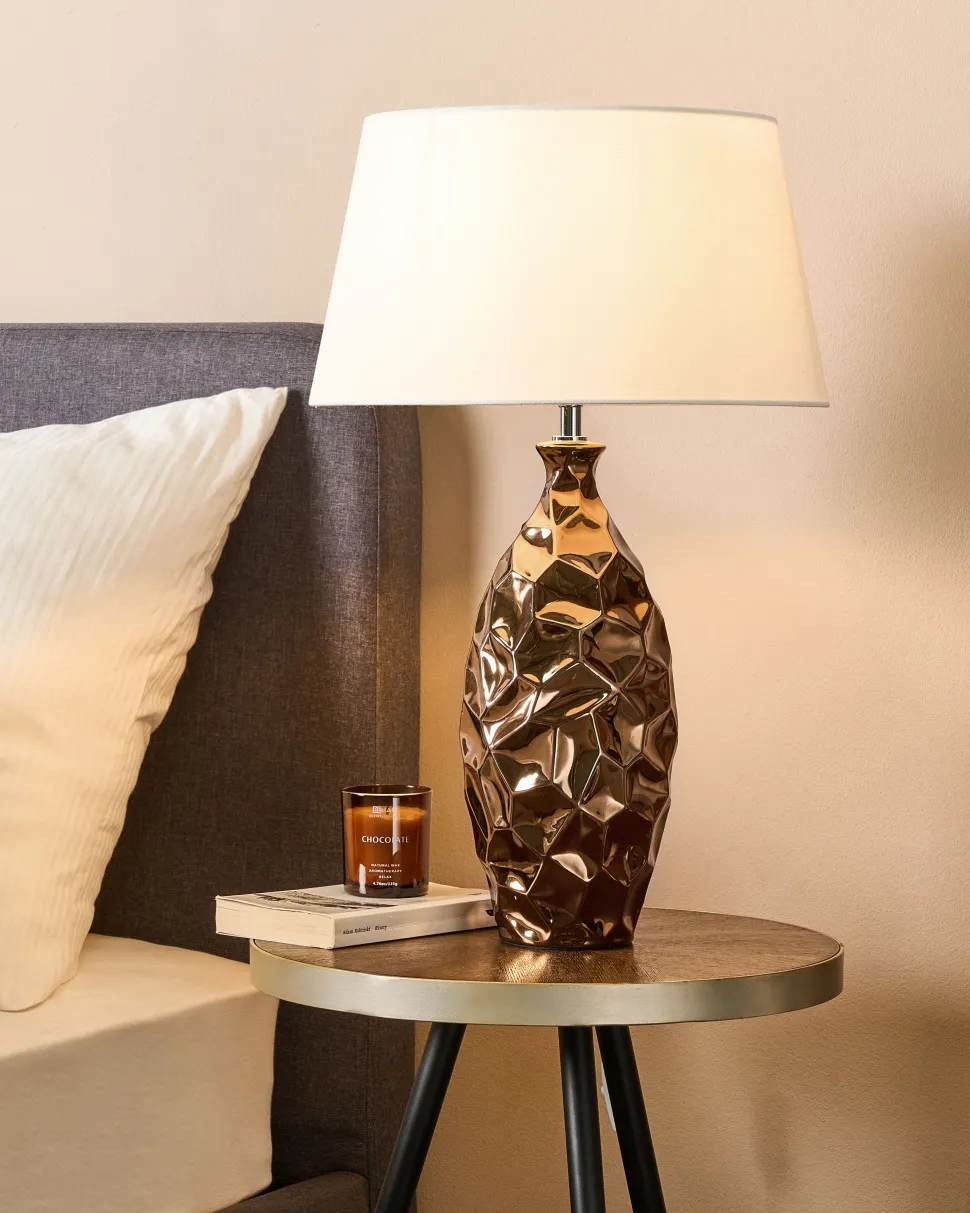 Beliani Poytavalaisin Keraaminen Kullanruskea Tori Flash Sale