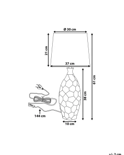 Beliani Poytavalaisin Keraaminen Kullanruskea Tori Flash Sale