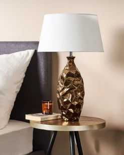 Beliani Poytavalaisin Keraaminen Kullanruskea Tori Flash Sale