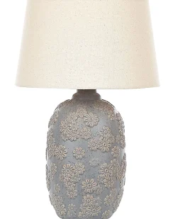 Beliani Poytavalaisin Keraaminen Harmaa/Beige Ferrey Cheap