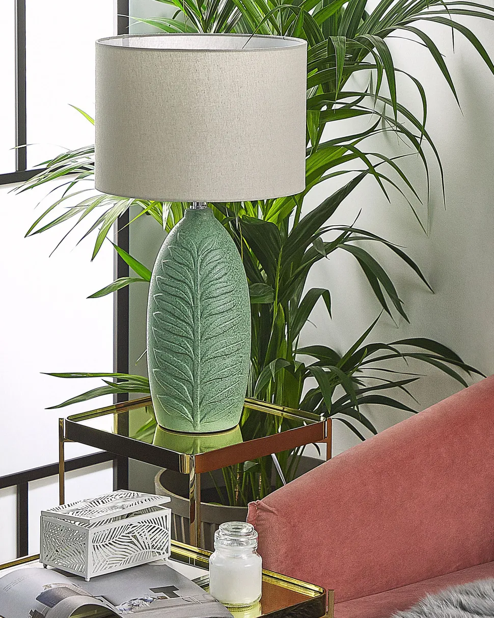 Beliani Poytavalaisin Keraaminen Vihrea Ohio Flash Sale