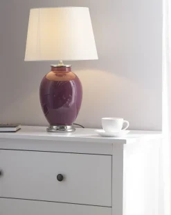 Beliani Poytavalaisin Keraaminen Purppura Brenta Fashion