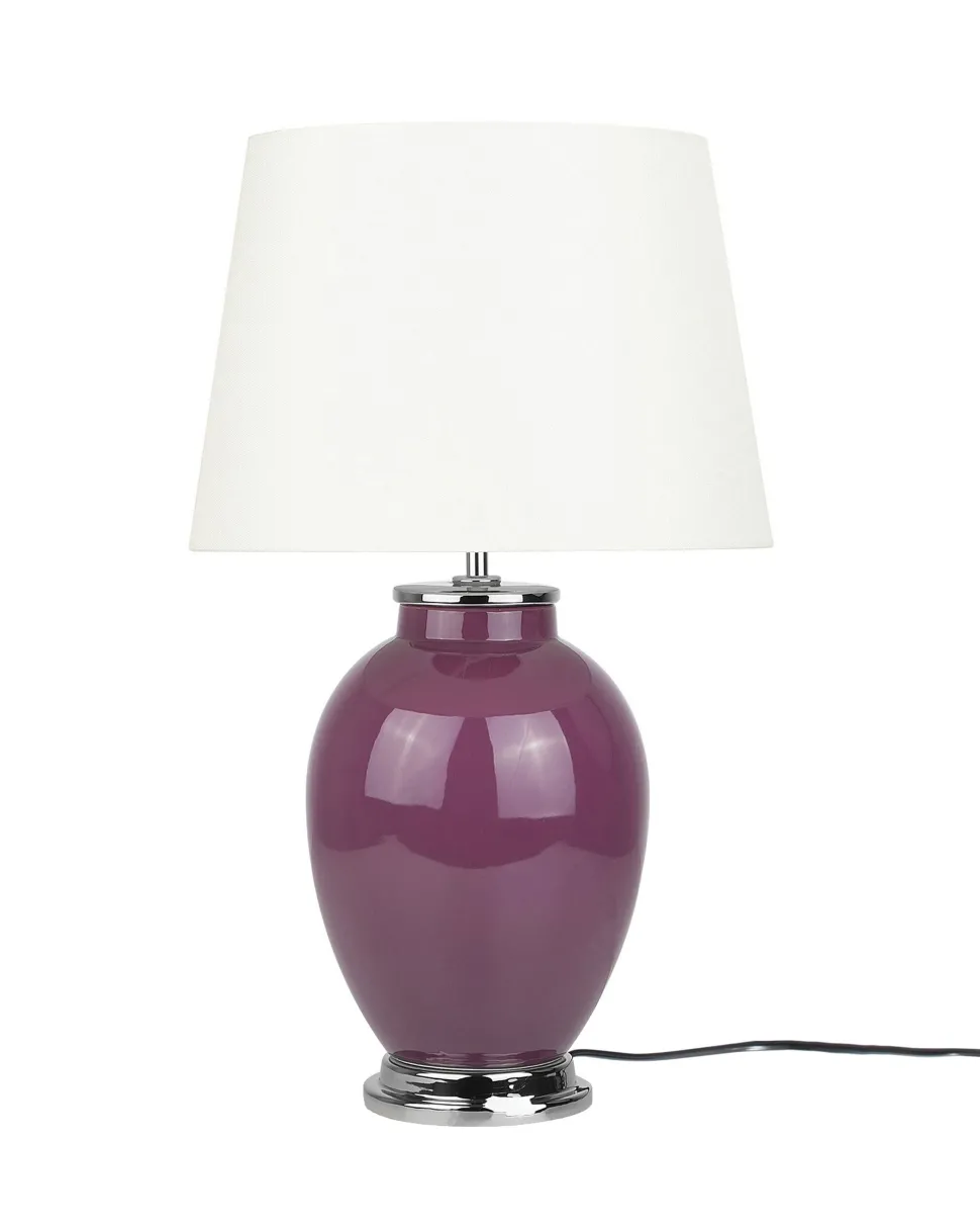 Beliani Poytavalaisin Keraaminen Purppura Brenta Fashion